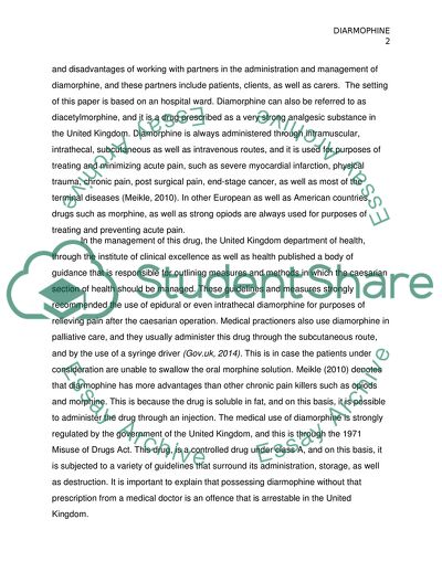 Diarmophine Drug in the United Kingdom