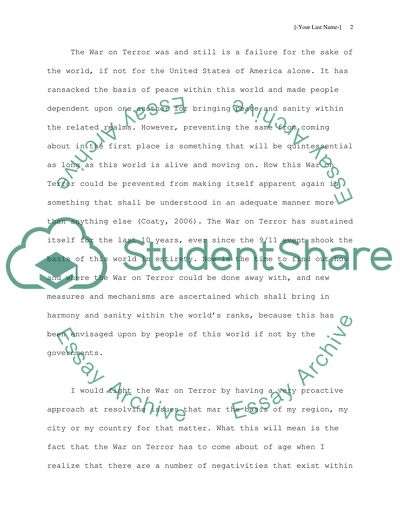 What should be done to prevent another 9/11