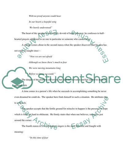 The Need for Inspirational Songs