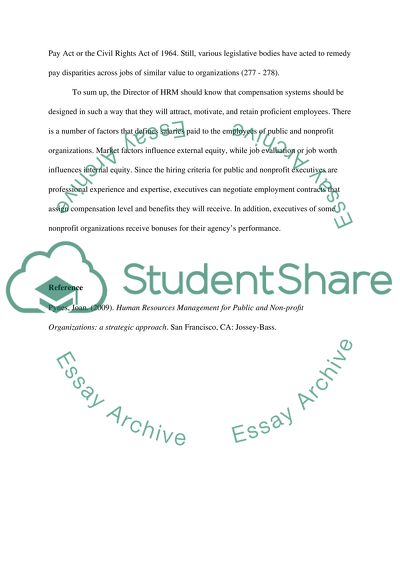 Management for Public and Non-prot Organizations