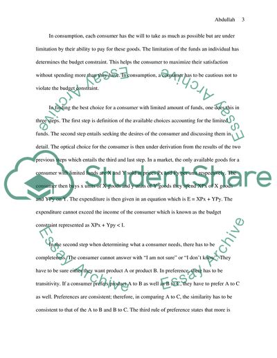 Microeconomics Traits