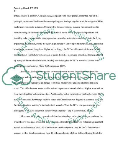 How Boeing Dealt with CSR During the Production of the 787 Dreamliner