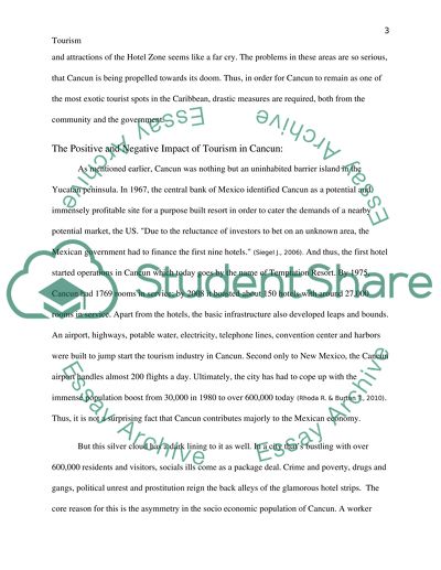 Sustainable Tourism Practice & Planning