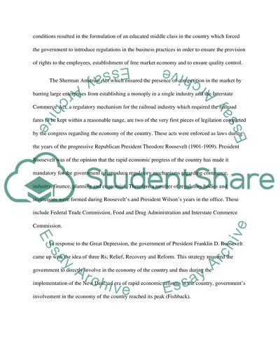 Role of Government in Economy