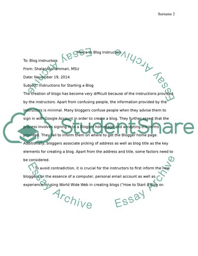 How to create a blog