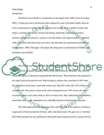 Gender Equity and Organizational Effectiveness