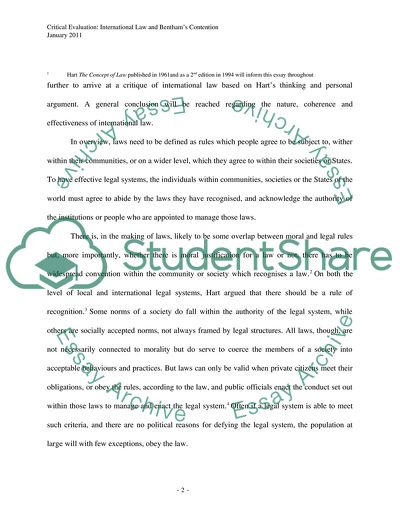 The International Community: A Large Municipality