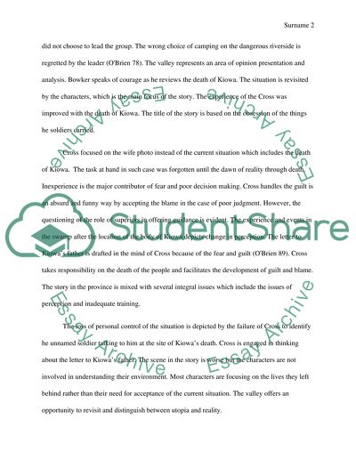 The things they carried