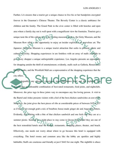 The City of Los Angeles