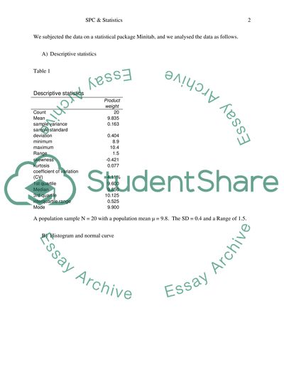 ASPC & Statistics