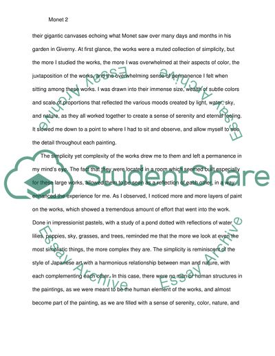 Claude Monet Water Lilies