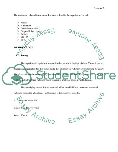 Estimiting the half - value layer thikness