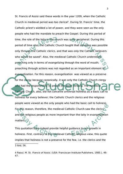 The Wisdom of the People of St Francis of Assisi