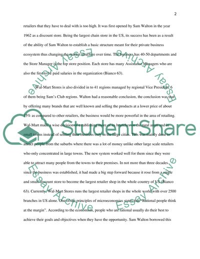 A firm analyzed by principles of microeconomics