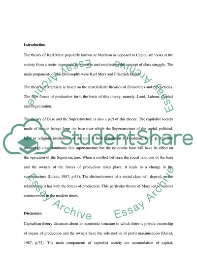 Did Marx Think That Capitalism Is Unjust