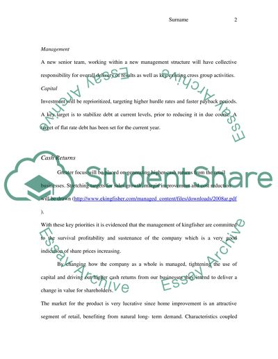 Financial Management of Kingfisher