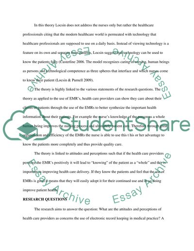 Electronic Record-Keeping for Healthcare Providers