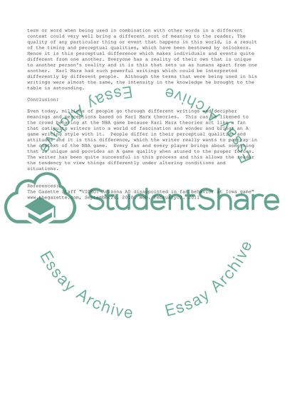 Fans and their Unlimited Spirit