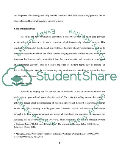 Aramex Product Strategy