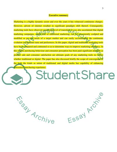 Traditional Versus Digital Media