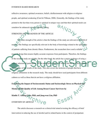 The Meaning of Spirituality among Nonreligious Persons with Chronic Illness