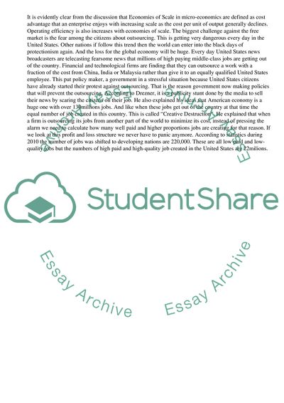 The Changing Global Economy