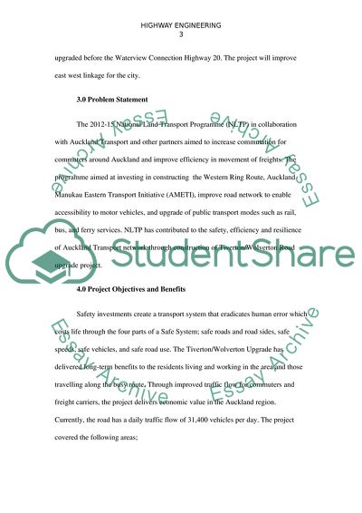 Highway Engineering: The Tiverton-Wolverton Road Upgrade