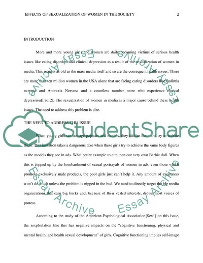 Female Health Issues Created by Media Capitalism