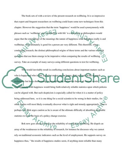 Whoever Said that Money Cannot Buy Happiness Simply Did Not Know Where to go Shopping by Derek Bok