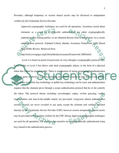 Updated Liberty Identity Assurance Framework