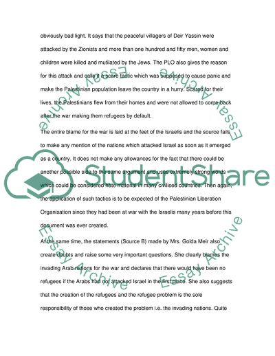 History of the Conflict between Arabs and Israel