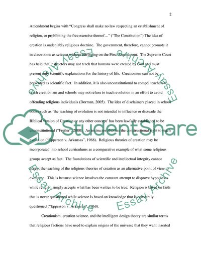 Evolution vs. Religious Dogma