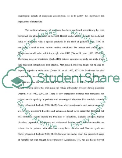 Should the United States Legalize Marijuana