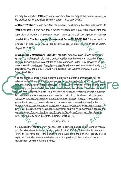 The Law of International Trade: Nike Shoes