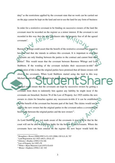 Law of Property Analysis