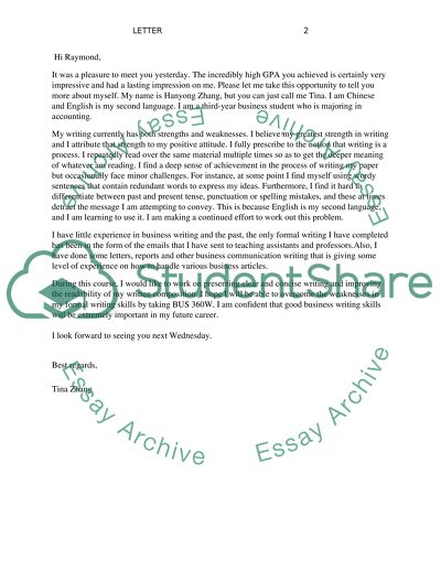 Developing Experience in Business