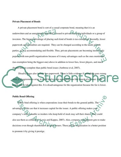 Additional Funding Options