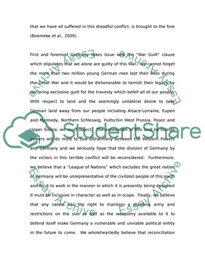 Treaty of Varsailles - P3ip