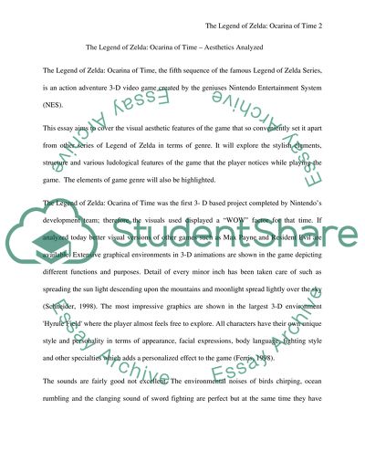 The Legend of Zelda Ocarina of Time Aesthetics