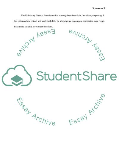 Membership in the University Finance Association