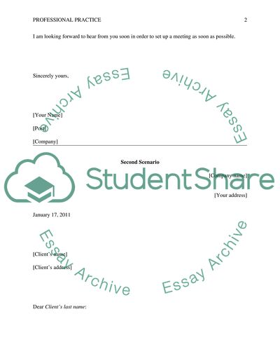 Establishing a Professional Basis