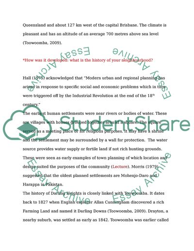 The Concept and the Neighbourhood Boundaries
