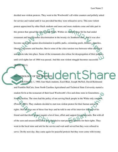 The Struggle of Four Black Boys for Their Civil Rights