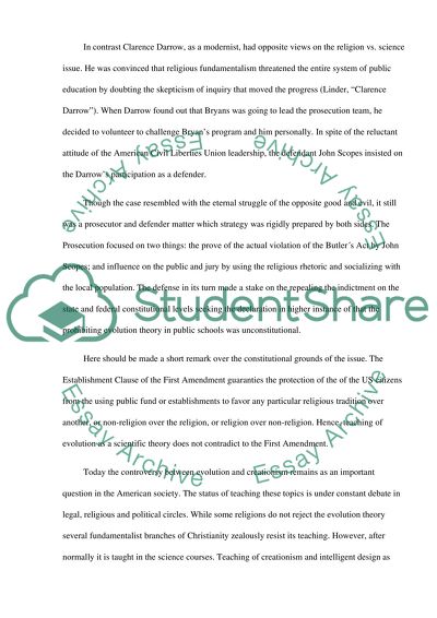 Monkey Trial in the USA