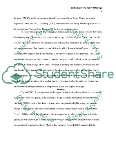 Hennessy Is Better Than Remy Martin