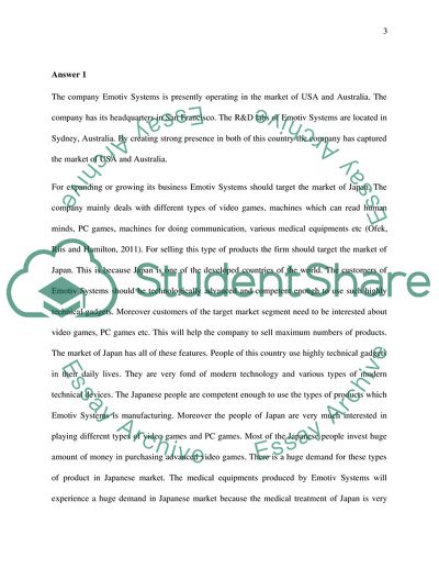 The Company Emotiv Systems