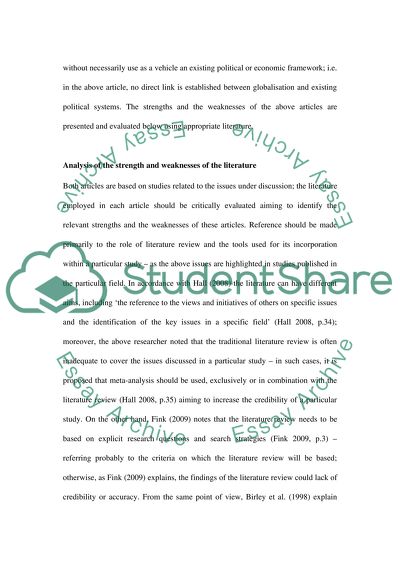 Globalization requires a global war on terror picture