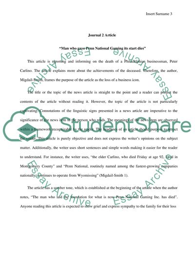 Review of Mass Media and Communication Articles