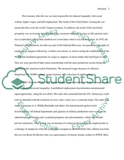 Great Recovery and Class Inequality Reduction