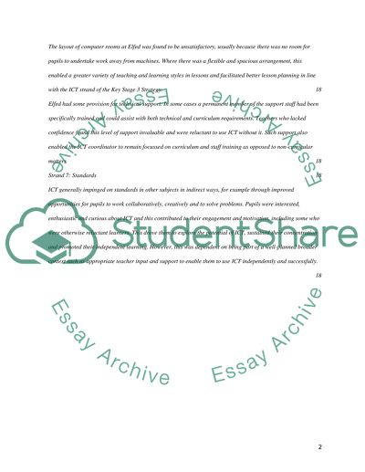 ICT Improvement at Elfed High School
